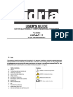 User'S Guide: Fan With Electronically Commutated External-Rotor Motor Fan Code