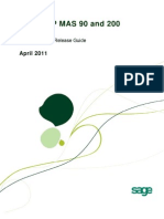 Sage ERP MAS 90 and 200 4 5 Pre-Release Guide - April 2011