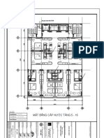 Mặt Bằng Cấp Nước Tầng 5 - 16