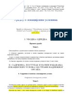 Uredba o Lokacijskim Uslovima Slg352015 č21