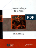 HENRY, M., Fenomenologia de La Vida
