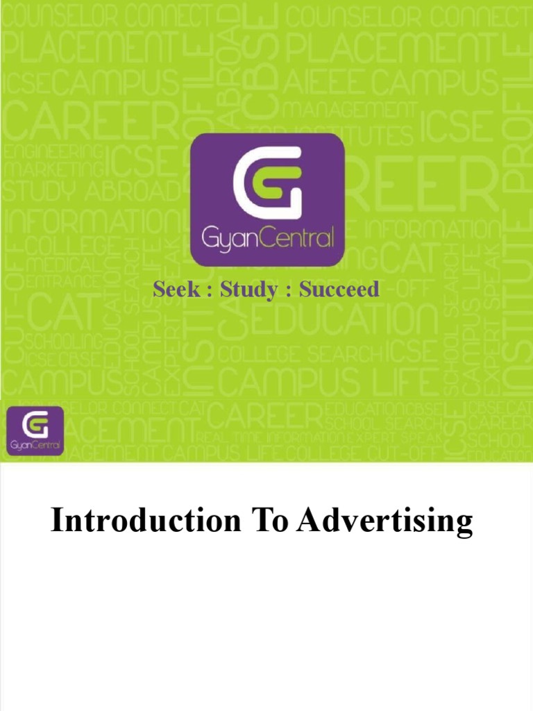 Introduction of Advertising | PDF | Advertising | Mass Media
