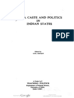 Land, Caste, and Politics in Indian States by Gail Omvedt