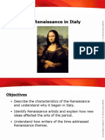 1.1 The Renaissance in Italy 1