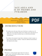 Surface Area and Volume of Prisms and Pyramids