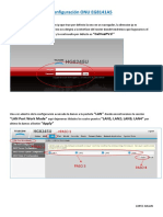 Configuración ONU HG8245U