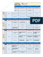 Grade 8 timetable and subject schedule