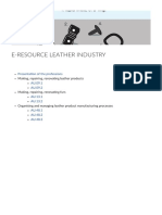 E-Resource Leather Industry