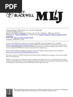 Dornyei - Understanding L2 Motivation