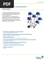 Thermistor Temperature Sensors Data Sheet | PDF | Duct (Flow) | Screw