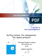 Colloid Chemistry - Chapter 3 - Effect of Curvature