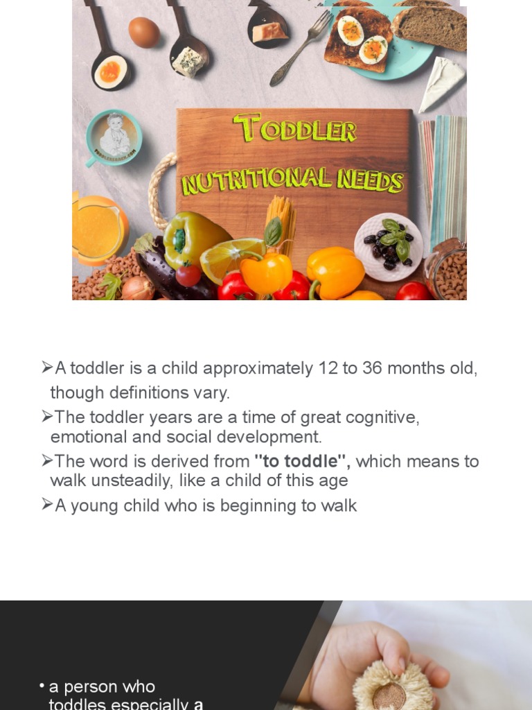 Nutrition Essentials for Toddlers | PDF | Nutrients | Vitamin