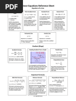 7th Grade STAAR Math Reference Sheet | PDF | Ounce | Gallon