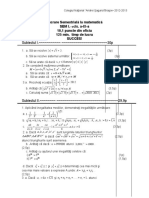 Lucrare Semestriala La Matematica