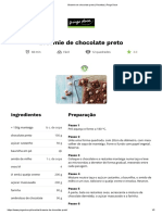Brownie de Chocolate Preto - Receitas - Pingo Doce