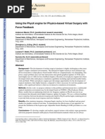 Download Using PhysX for Virtual Surgery by Ovidiu Pop SN55423850 doc pdf