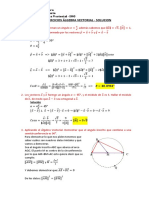 Ejercicios Algebra Vectorial P2 - Solución