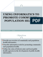 Lesson 10 - Promotion of Community Population Health