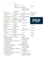 Chuyên đề 6 MODAL VERBS homework 2