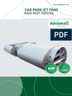 Standard and Hot Smoke: Novenco® Car Park Jet Fans