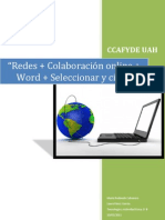 Redes + Colaboración Online + Word + Seleccionar y Citar