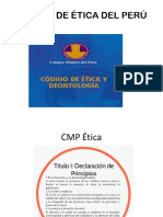 Código de Ética Del CMP Perú