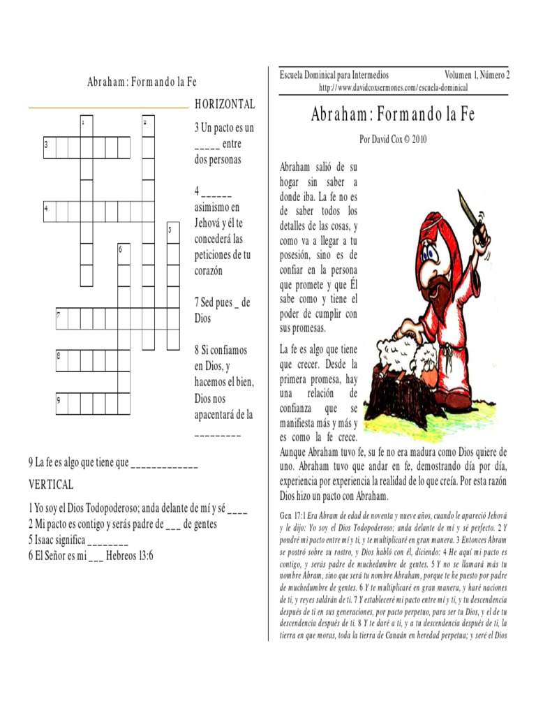 EDI V1N2 Abraham Formando La Fe | PDF | Abrahán | Sarah