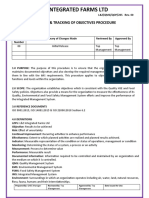 205 Setting & Tracking of Objectives Procedure