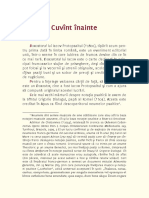Foreword at the Romanian Edition of The