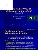 Evaluacion forense Tribunales de Familia I