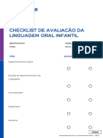 Checklist Avaliacao Lingugaem Oral Infantil
