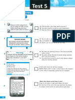 TEST 5 - b1 - Preliminary - Students - Book