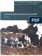 Lietuvos Kariuomenės Karininkai 1918-1953, 5 Tomas, 2005