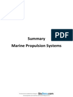 Samenvatting Maritieme Voortstuwingssystemen Compleet