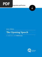 Crafting Effective MUN Opening Speeches | PDF | Further Education