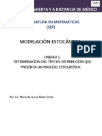 Modelación Estocástica