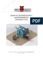 Manual de Operacion Rotomac 2500