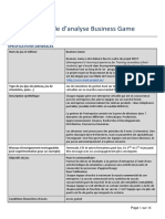 Grille Analyse Business Game