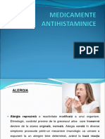 Curs FIV Nr 10, 11 Antihistaminice