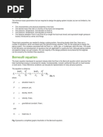 RMS Inlet Pressure Calculation Theory