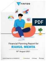 Financial Planning Sample Report
