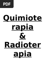 Quimioterapia e Radioterapia
