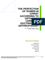 The Perfection of Women in Christ According To Orthodox Christian Doctrine and Anthropology