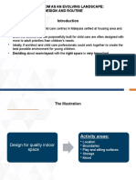 Classrom Design and Routine