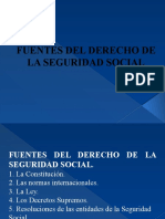 Fuentes Del Derecho de Seguridad Social