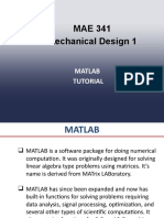 Matlab Tutorial For Cam Design