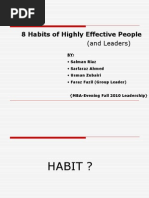 Download Habits Presentation by Mani Khan SN55428617 doc pdf