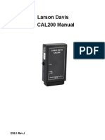 Larson Davis CAL200 Manual: Appendix