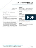 Calcium Chloride TG: Product Data