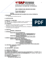 Formato y Estructura de Proyecto de Tesis 2018 EPMV